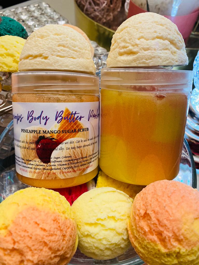 Pineapple Mango Sugar Scrubs