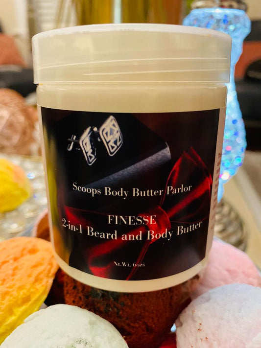 Finesse 2-in-1 Beard and Body Butter